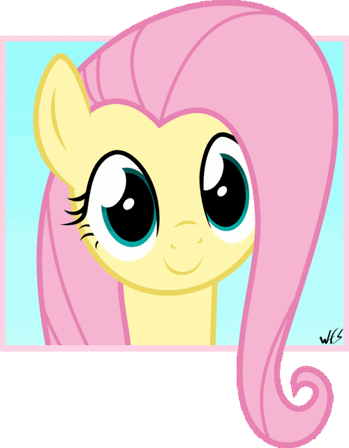 Animated Fluttershy - - Animation (500x641)