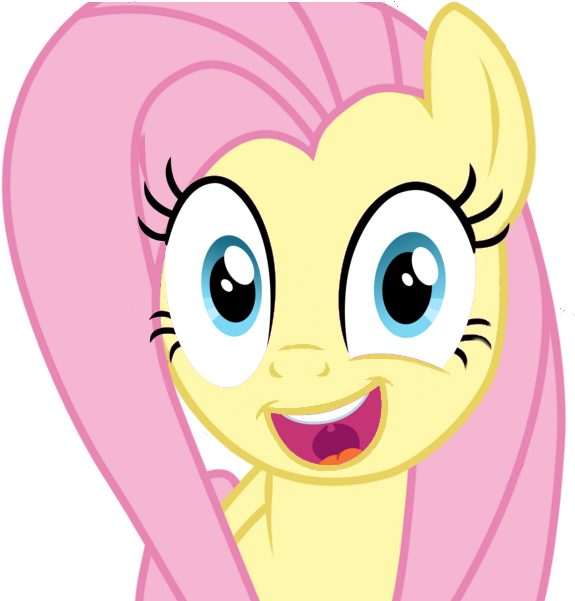 Fluttershy Love Face (626x601)