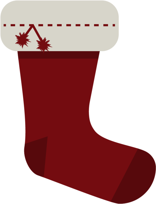 This Is A Buncee Sticker - Christmas Stocking (554x720)