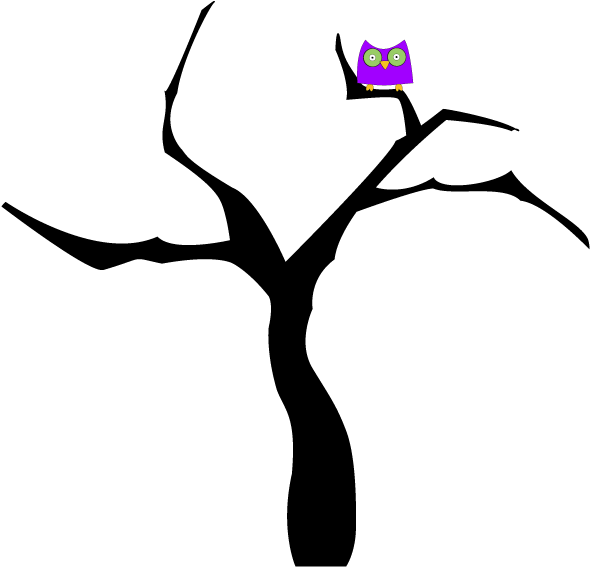 I Really Needed A Vector Spooky Halloween Tree, And - I Really Needed A Vector Spooky Halloween Tree, And (792x612)