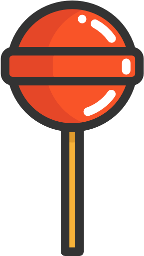 Lollipop Free Icon - Lollipop Vector (512x512)