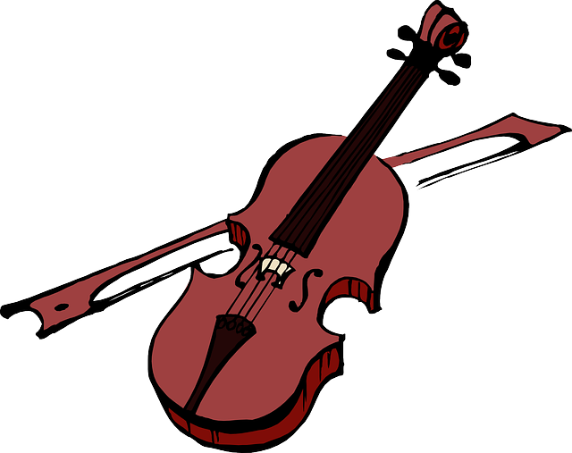 Violin Clipart (640x507)