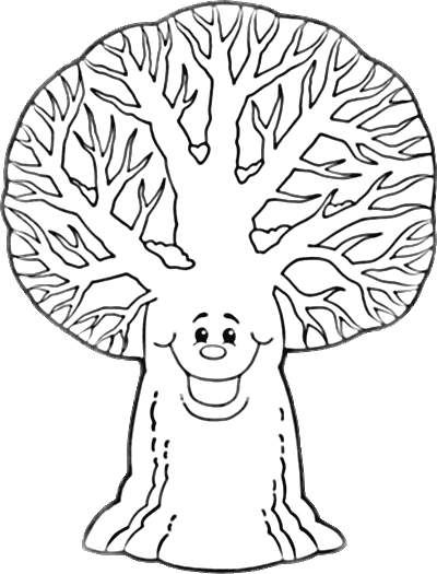 Fall Crafts, Diy Autumn, Tree Patterns, Winter Ideas, - Line Art (400x525)