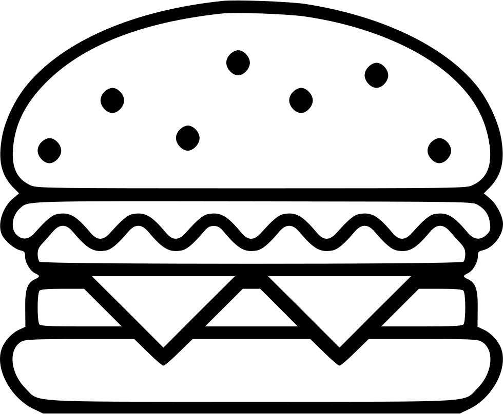 Hamburger Comments - Hamburger Logo Svg File (980x808)