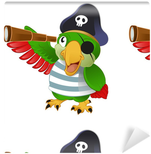Source - - Cartoon Pirate With Telescope (400x400)
