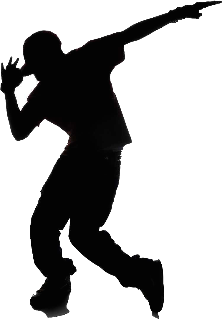 Dancing Clipart Transparent - Hip Hop Dancing Vector (893x1157)
