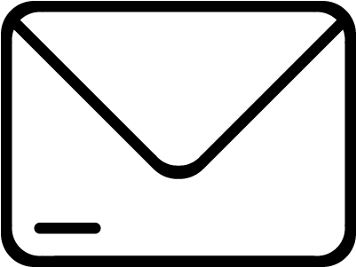 Envelope Back Outline Vector - Envelope Png (400x400)