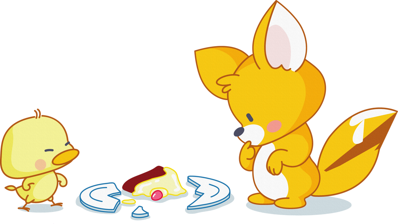 Cartoon Child Comics Illustration - 卡通 动物 (1280x720)