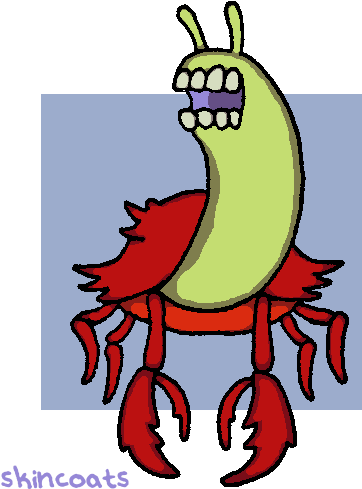 A Reverse Hermit Crab, As In A Shell-less Gastropod - A Reverse Hermit Crab, As In A Shell-less Gastropod (404x514)