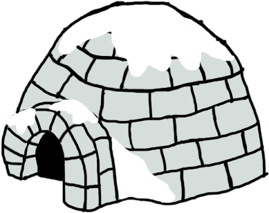 Igloo Left Hand Side - Igloo Left Hand Side (500x500)