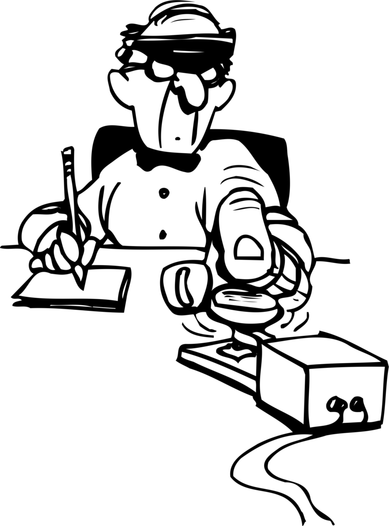 Key Clipart Morse Code - Telegraph Operator Clip Art (758x1024)