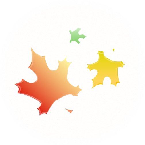 The Autumn Leaves - Circle (512x512)