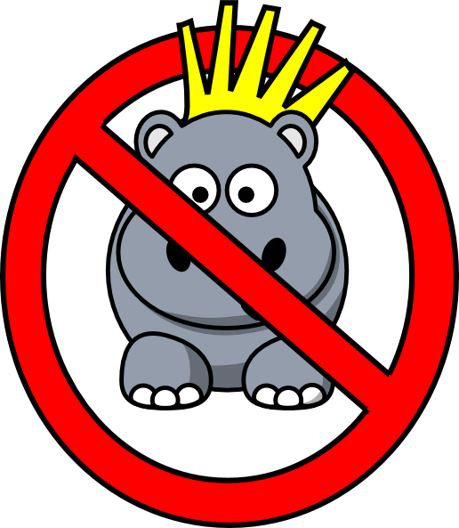 Hungry Hungry Hippo Cartoon (516x593)