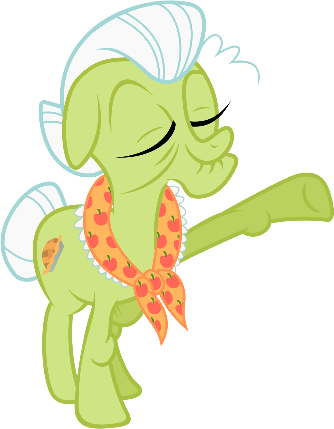 Granny Smith - Mlp Granny Smith Vector (1280x1810)