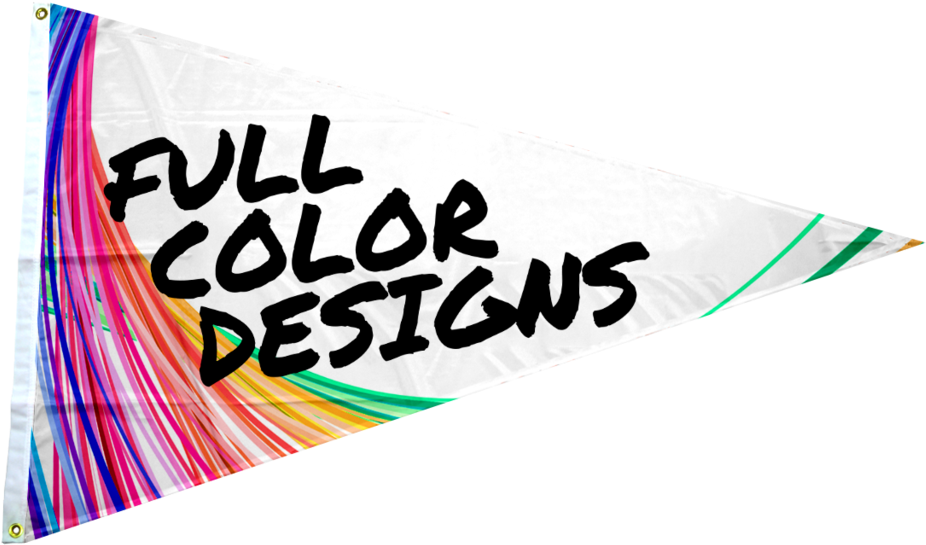 Custom Pennant Flags - Banner (1024x1024)