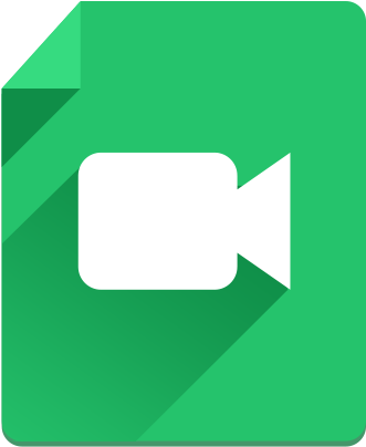 Video Flat Long Shadow Icon - Video (511x491)