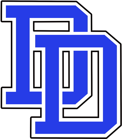 15 Dulins Dodgers Tx - Varsity Letter (500x500)