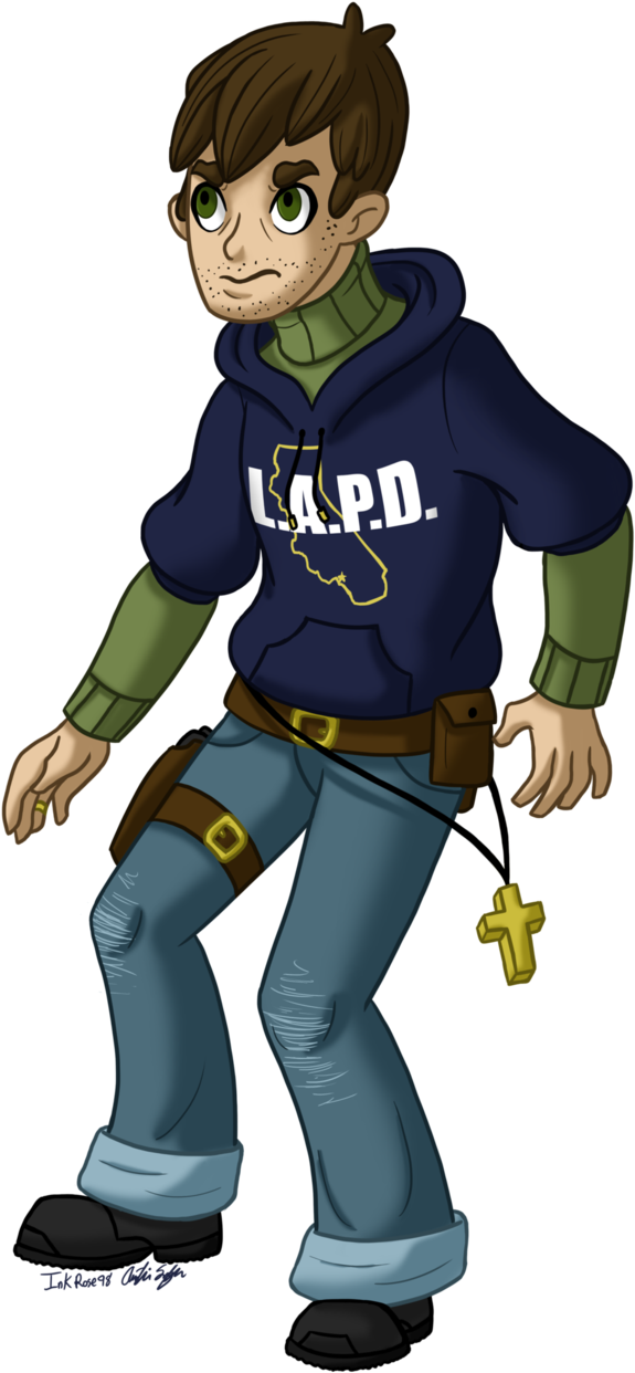 Christopher By Inkrose98 - Cartoon (627x1272)