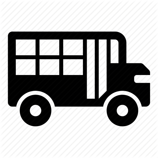 Free School Bus Icon Image Image - Icon (512x512)