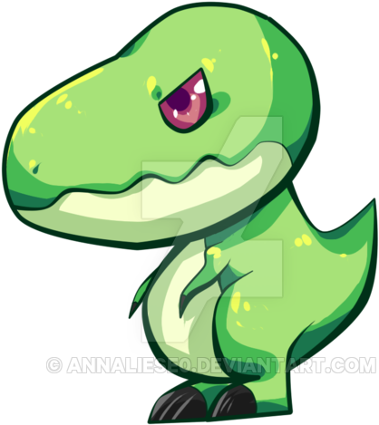 Mini T-rex By Annaliese0 - Mini T Rex Drawing (600x600)