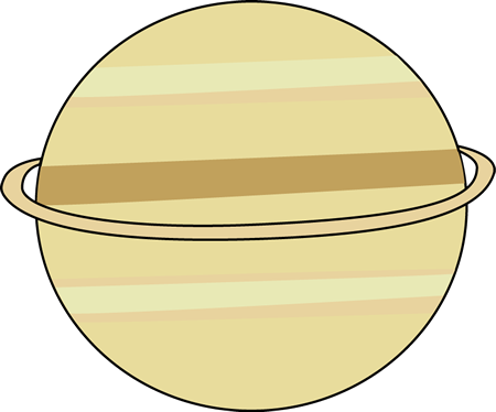 Saturn - Clip Art (450x374)