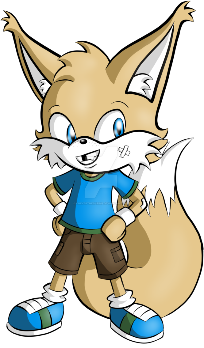 Fennec Fox Kid By Chevertheshrimp - Cartoon (693x1153)