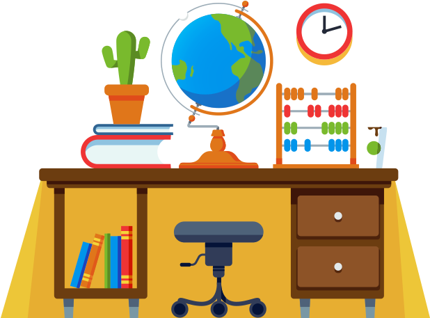 Created With Snap - Study Table Cartoon (1170x700)