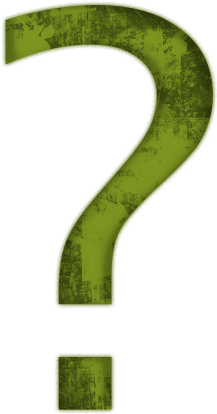 Green - Question - Mark - Clip - Art - 3d Rendering (512x512)