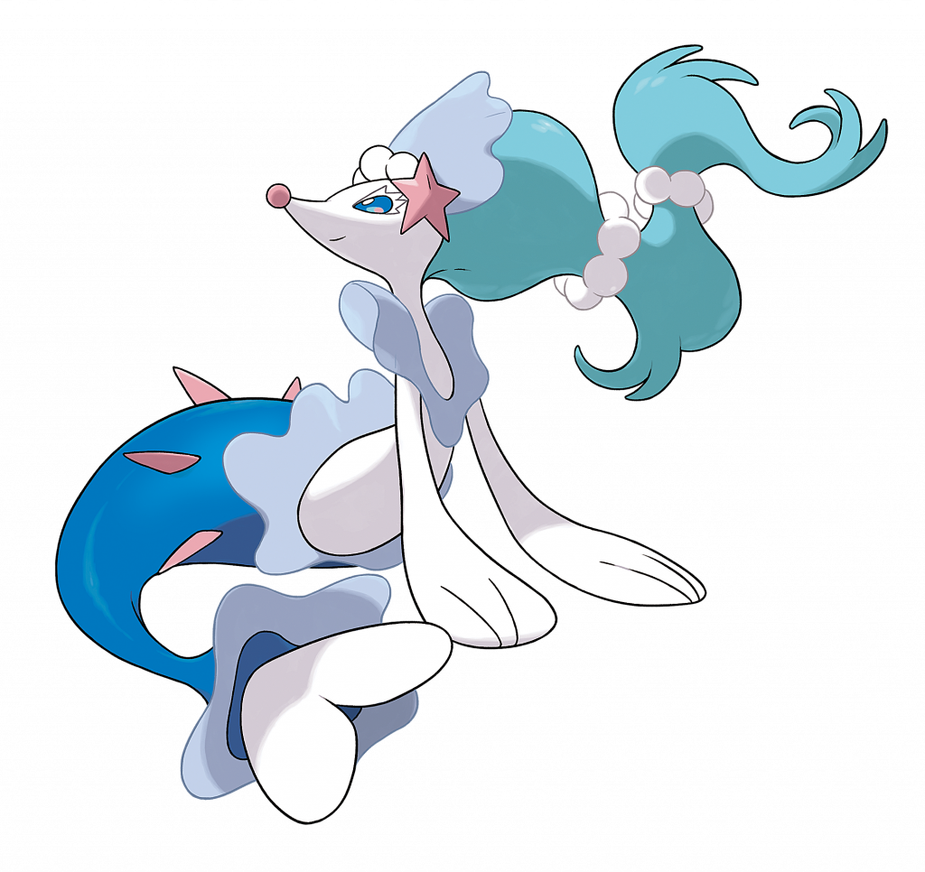 Destiny Water Psychic Pokemon - Popplio Final Evolution (1024x966)
