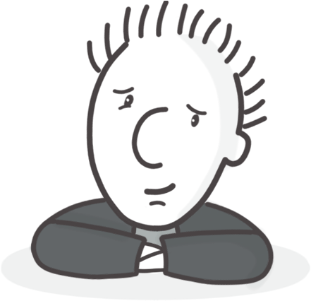 Contact Us - Cartoon (450x427)