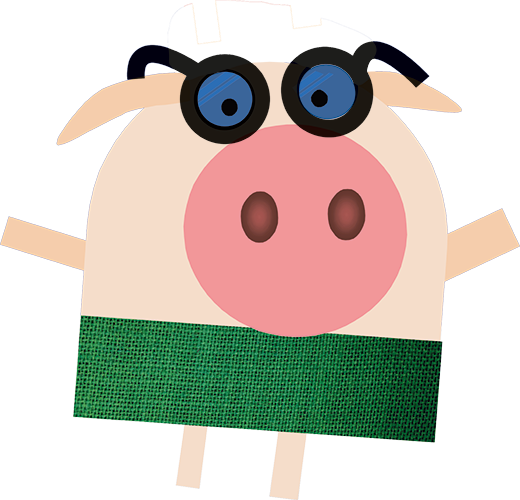 Greenpig - Cartoon (520x500)