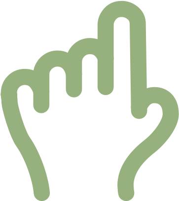File - Pointing Hand - Svg - Art (448x480)