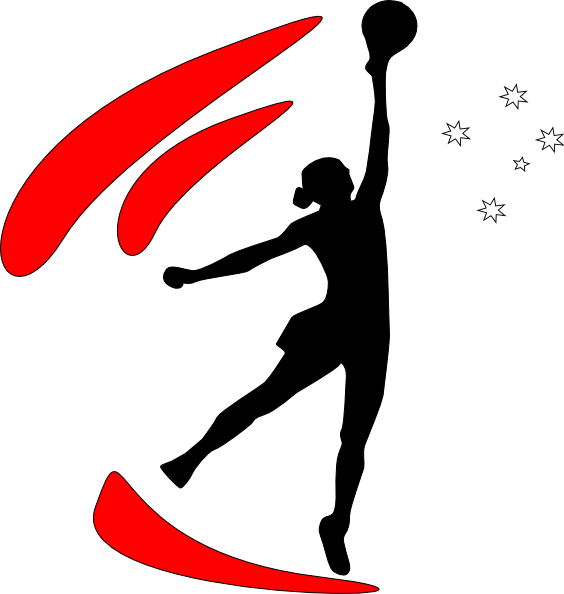 Netball Silhouette (564x594)