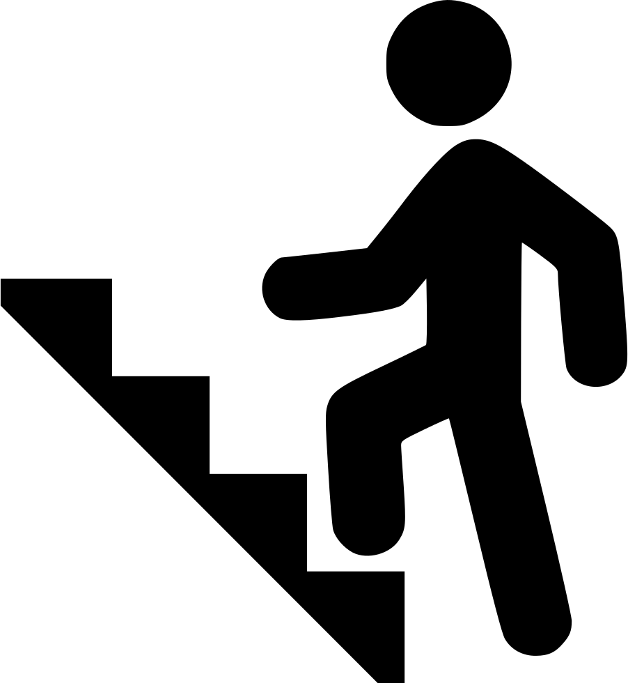 Climbing Stairs Comments - Stairs Icon (902x980)