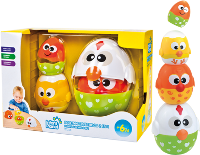 Jaje U Jajetu - Chicken Egg Stacking Cup (458x458)