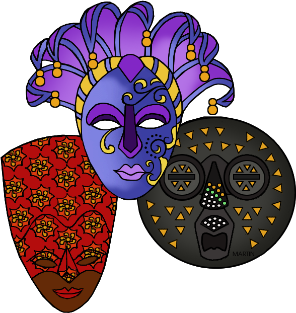 Masks - Masks (629x648)
