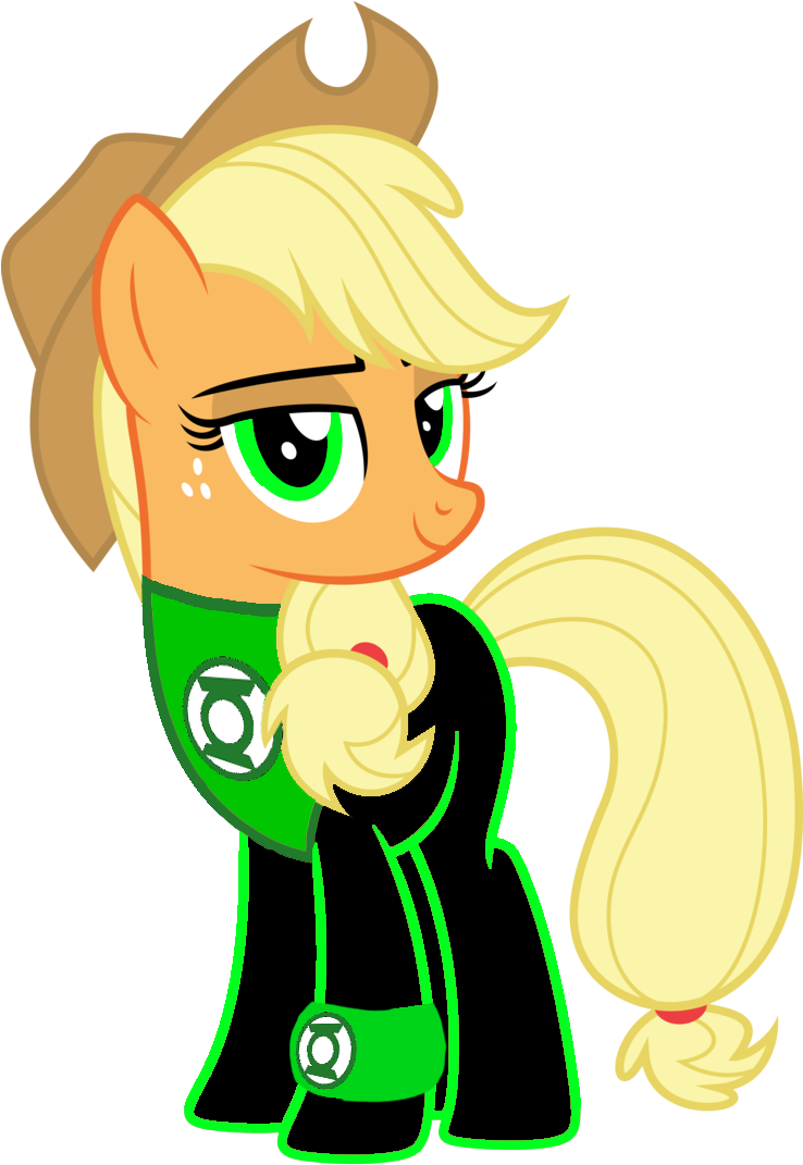 Applejack The Green Lantern - Applejack (750x1087)