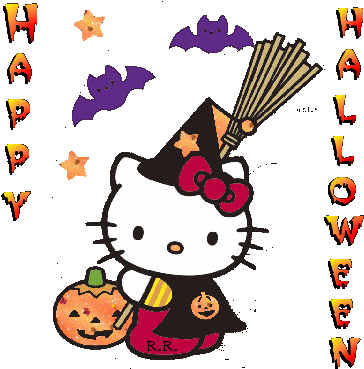Hello Kitty Halloween Images - Hello Kitty (407x369)