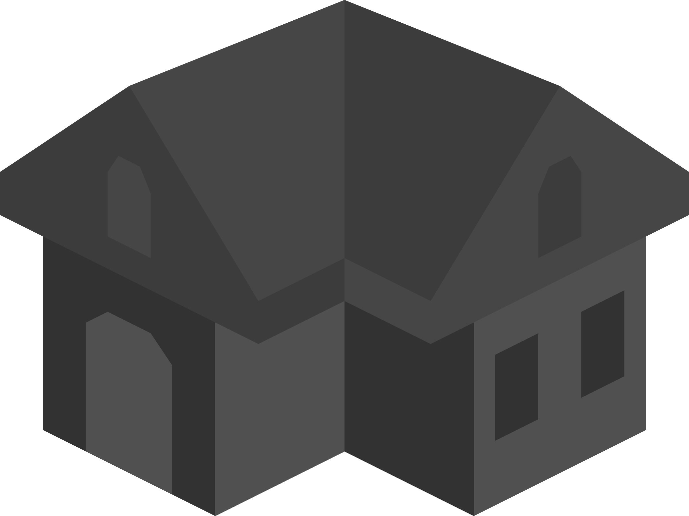 Big Image - Very Simple Isometric Building (2400x1800)