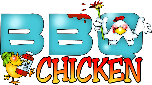Barbecue Party - Drawing (600x335)