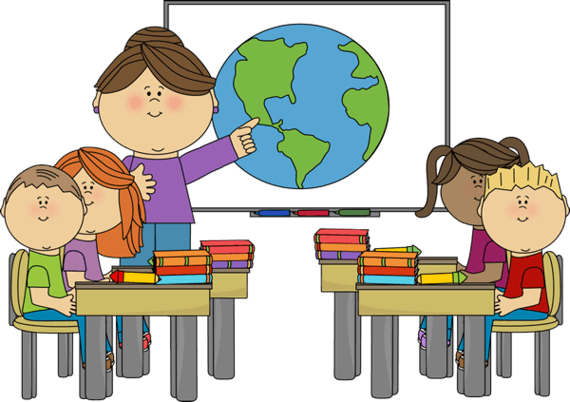 Computer Class Clipart For Kids - Class Clipart (570x402)