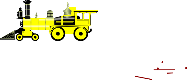 Train Clip Art (600x257)