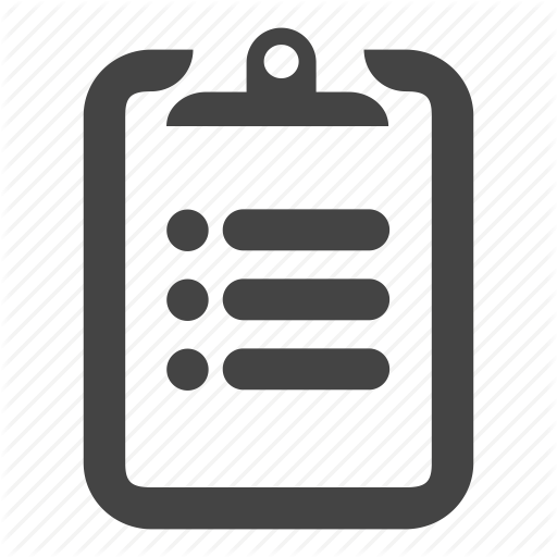 Icons Clipart Checklist - Icon (512x512)