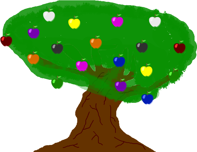 Fruit Tree Vector By Animecitizen - Illustration (700x500)