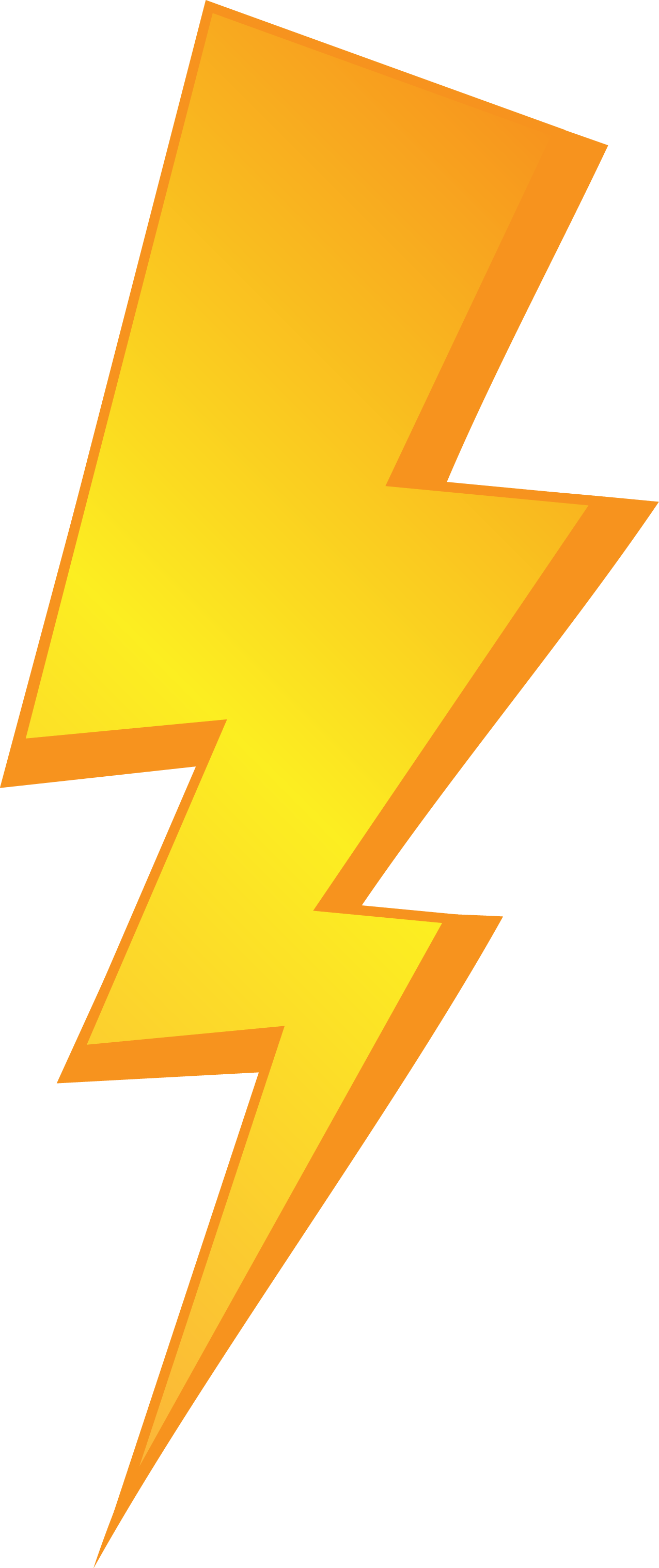 Lightning Euclidean Vector - Relampago Vetor (1276x3036)