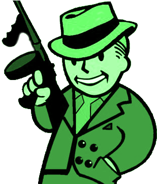 Vault Boy With Tommy Gun (640x360)
