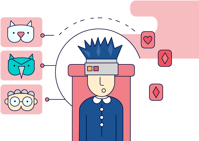 Poker Avatars - Cartoon (714x528)