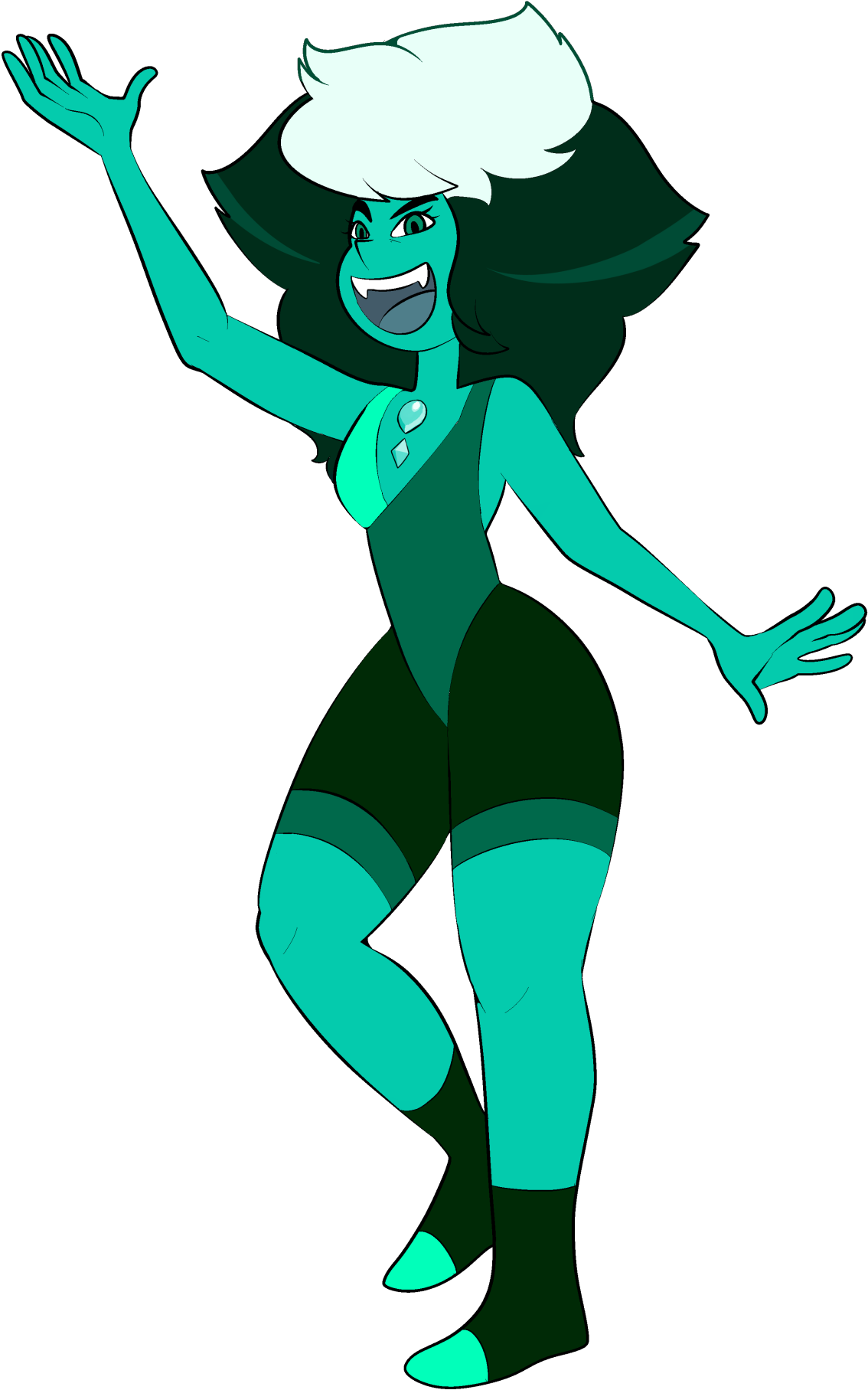 Devilline With Eyebrows - Steven Universe (1193x1920)