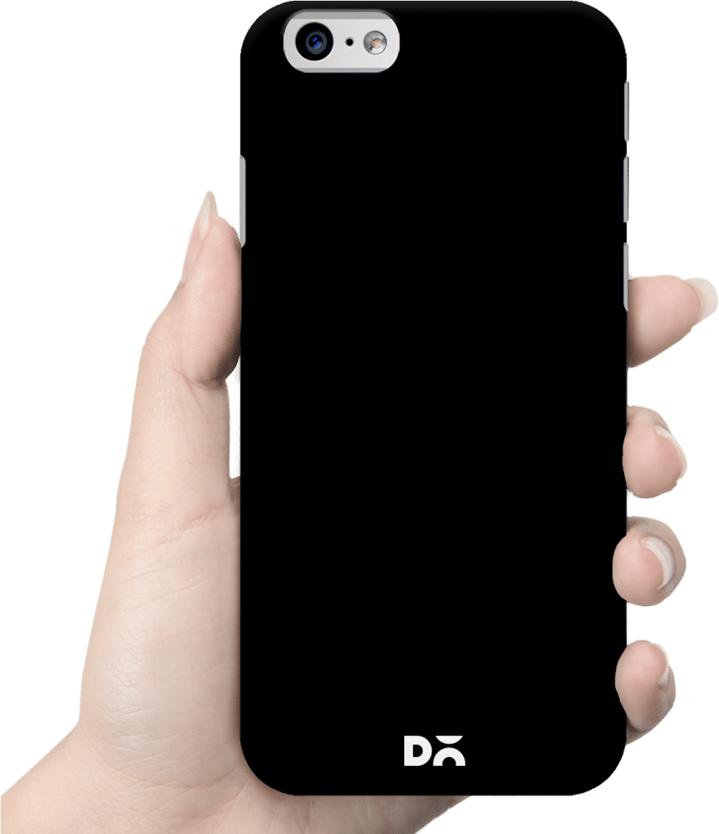 Dailyobjects Classic Black Case For Iphone 6s - Iphone (1200x1200)