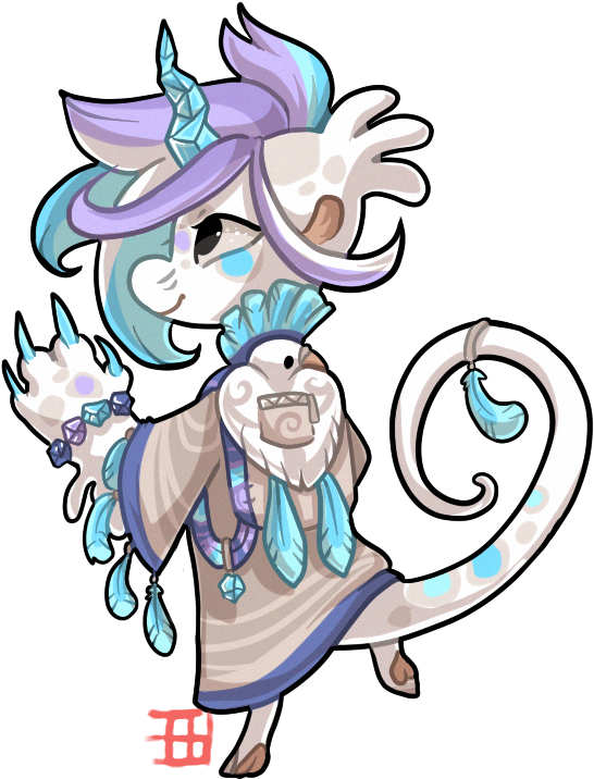 #335 Celestial Bagbean W/m - Cartoon (578x753)